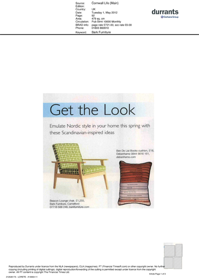 Cornwall Life May 2012 1