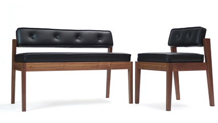 bench and chair